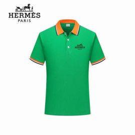 Picture of Hermes Polo Shirt Short _SKUHermesPoloShortm-3xl25t0320456